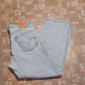 Levi's Classic Blue Denim Jeans 505 Vintage Levi's 35x30